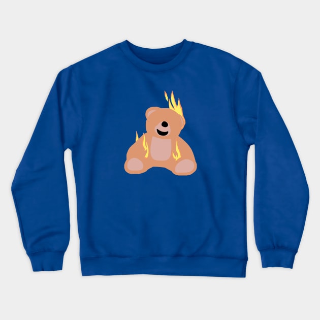 Good Grief Bear Crewneck Sweatshirt by SpareFilm